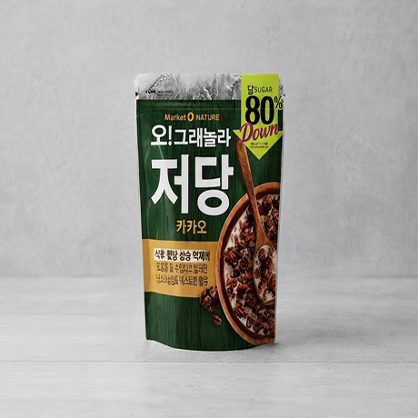 [마켓오네이처] 오! 그래놀라 저당 카카오 330g